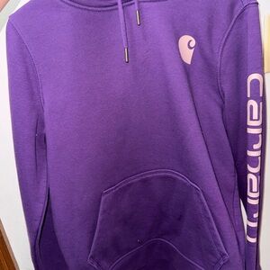 Carhartt Deep Purple Relaxed Fit Hoodie